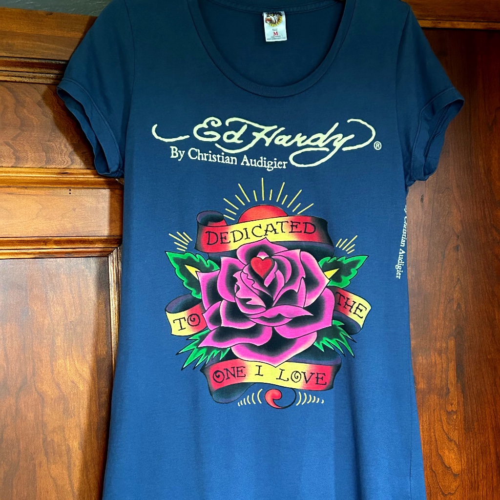 Ed Hardy Tee Size Medium Brand New Without Tags